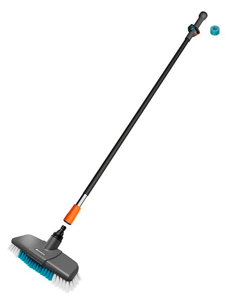 GARDENA - Kit de lavage avec brosse dure - large