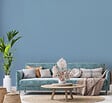 NUANCE - Peinture MonoCrème - Bleu fjord - Satin - 0.5L - vignette