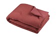STOF - Coline plaid edredon 125x150 terracotta - vignette