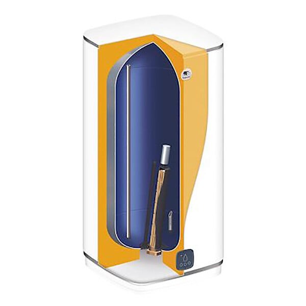 THERMOR - Chauffe-eau électrique Malicio 3 connecté Thermor - 2250W - Plat Multiposition - 40L - 1 personne - Blanc - large
