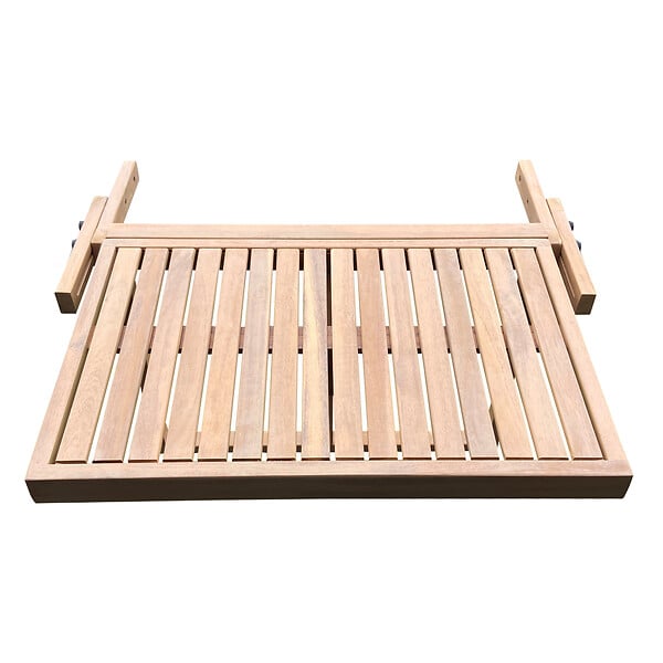 HAPPY GARDEN - Table de balcon rabattable en acacia SUMBA - large