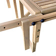 HAPPY GARDEN - Table de balcon rabattable en acacia SUMBA - vignette