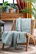 STOF - Coline plaid edredon 125x150 sauge - vignette