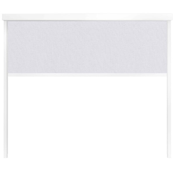 OVIALA - Store pour pergola bioclimatique kavala et thebes 3,67 x 2,32 m blanc - Sparte - large