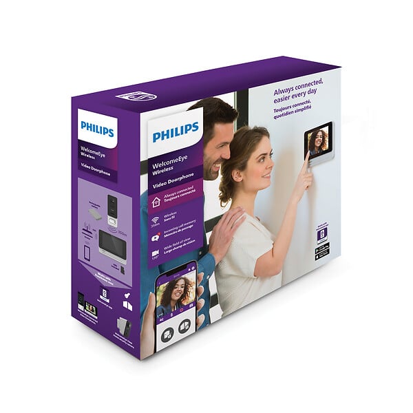 PHILIPS - Visiophone WelcomeEye Wireless - Philips - large
