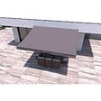 CONCEPT USINE - Store banne manuel 4 x 3 m taupe ADRO - vignette