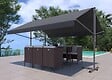 CONCEPT USINE - Store banne double pente manuel 4 x 1,5-1,5 m taupe  ISEO - vignette