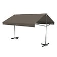 CONCEPT USINE - Store banne double pente manuel 4 x 1,5-1,5 m taupe  ISEO - vignette
