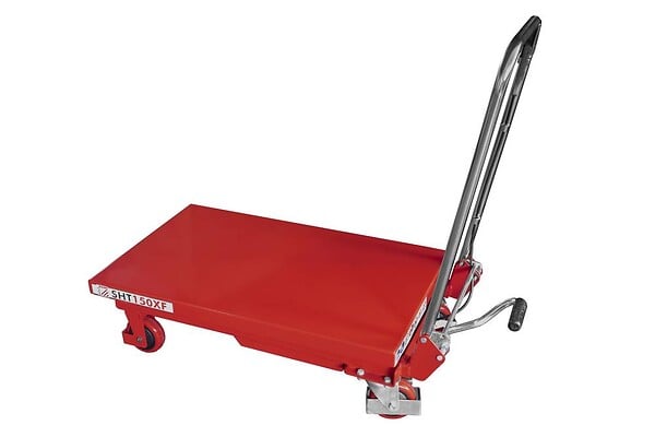 HOLZMANN - Chariot a table elevatrice a ciseaux - large