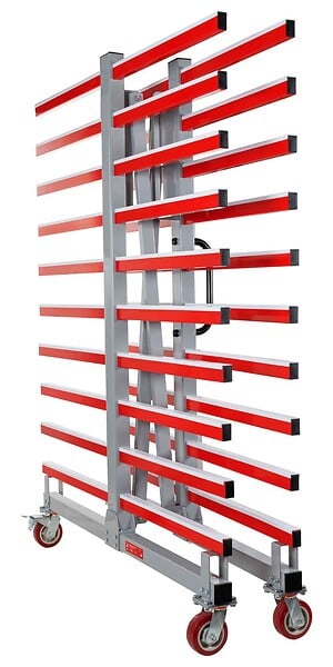 HOLZMANN - Chariot de sechage mobile double - large