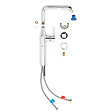 GROHE - Mitigeur lavabo ESSENCE GROHE 32901001 - taille XL - bec haut - chrome - vignette