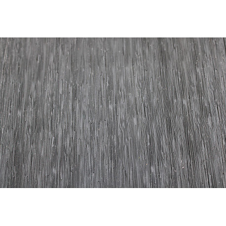 MCCOVER - Kit complet de départ/fin clôture en composite coextrudé 1,50 L x 1,80 H Charbon, H.180 cm, L.150 cm - large