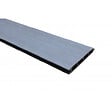 MCCOVER - Kit complet extension clôture en composite coextrudé 1,50 L x 1,80 H (lames réversibles) Gris anthracite/ Gris clair, H : 180 cm, L : 150 cm - vignette