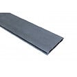 MCCOVER - Kit complet extension clôture en composite coextrudé 1,50 L x 1,80 H (lames réversibles) Gris anthracite/ Gris clair, H : 180 cm, L : 150 cm - vignette