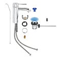 GROHE - Mitigeur lavabo ESSENCE GROHE 23589001 - taille S - bec bas - chrome - vignette