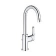 GROHE - Mitigeur lavabo EUROSMART GROHE 23537002 - taille L - col de cygne - chrome - vignette