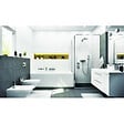 MCCOVER - Dalle SPC sols et murs en paquet de 10 dalles de 305X610X4MM (1,86 m²) Pierre noire - vignette