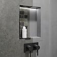 MARMOX - Duo de niches à carreler étanche - Format intérieur U-Tile 5,5 cm de profondeur - vignette