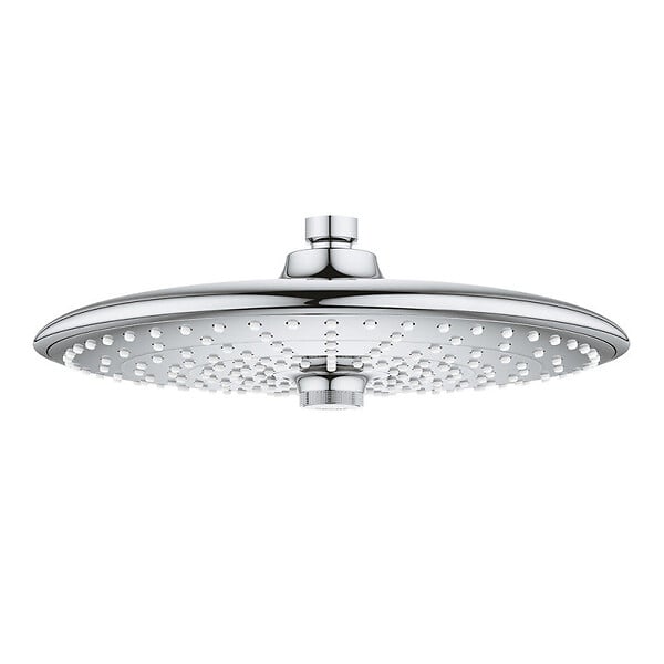 GROHE - Colonne de douche thermostatique VITALIO SYSTEM 260 GROHE 26403002 tête Ø 26 cm + douchette 3 jets - chrome - large