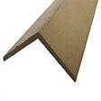 MCCOVER - Profil d'angle bois composite pour bardage Beige clair, ep.6 cm, l.6 cm, L.270 cm - vignette