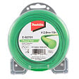 MAKITA - Fil de coupe Vert 2mm x 15m rond MAKITA E-02705 - vignette