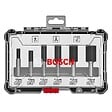 BOSCH - Coffret de 6 fraises droites Bosch Professional 2607017466 à queue de 8mm - vignette