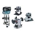 MAKITA - Affleureuse MAKITA DRT50RTJX3 18V (2x5Ah) Ø 8mm avec kit d'accessoires - vignette