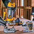 DEWALT - Affleureuse et défonceuse 8mm 18V DEWALT DCW604NT-XJ Brushless avec coffret - vignette