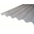 MCCOVER - Plaque de polycarbonate ondulé alvéolaire (177/51 mm) Clair, 1.52m, l : - 92cm, E : 6 mm - vignette