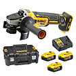 DEWALT - Meuleuse Ø125mm 18V DEWALT DCG405P3-QW avec un coffret et 3 batteries 5,0 Ah - vignette