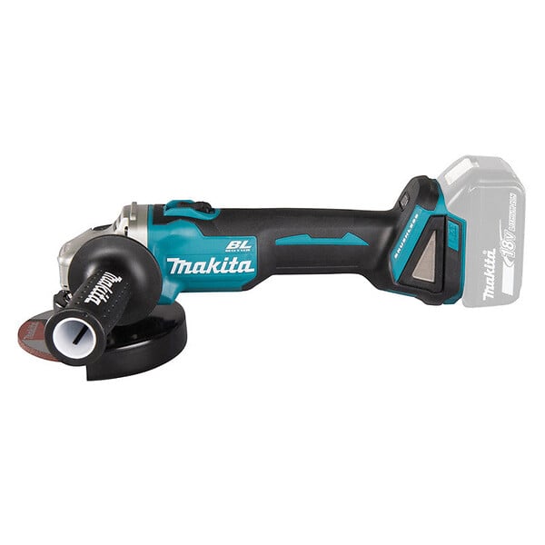 MAKITA - Meuleuse à˜ 125 mm LXT Â® MAKITA DGA506ZJ 18 V Li-Ion - Produit seul + MakPac - large