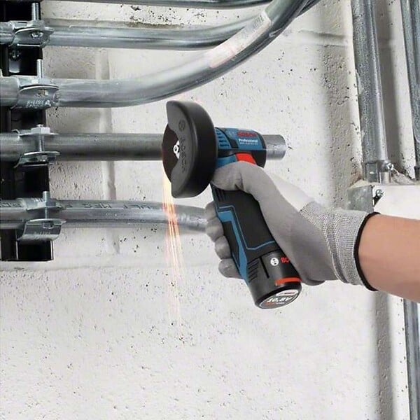 BOSCH - Meuleuse d'angle BOSCH 06019F200B - GWS 12V-76 V-EC Professional (2 x 3 Ah) - large