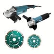 MAKITA - Pack 2 outils MAKITA DK0053GX2-P (Meuleuse GA9020 + Meuleuse 9558HNRG) - vignette