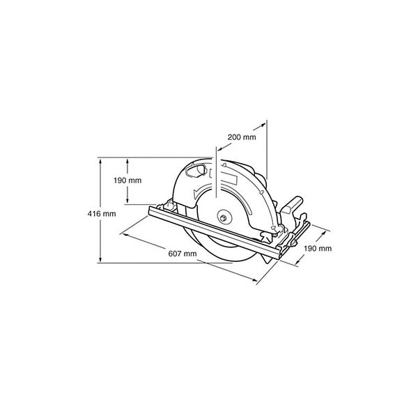 MAKITA - Scie circulaire MAKITA 5143R 2200 W Ø 355 mm - large