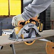 DEWALT - Scie circulaire Ø165mm 18V DEWALT DCS391N-XJ (vendu sans batterie) - vignette