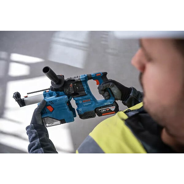 BOSCH - Perforateur sans fil SDS-PLUS GBH 18V-22 BOSCH PROFESSIONAL 0611924001 avec L-BOXX (Produit seul) - large