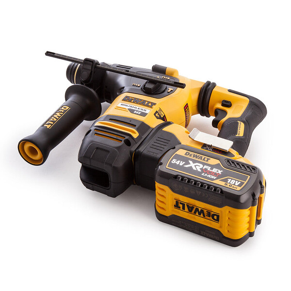 DEWALT - Perforateur burineur SDS-plus 54V DEWALT DCH333X2-QW Brushless avec 2 batteries 9,0 Ah FLEXVOLT - large
