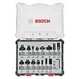 BOSCH - Coffret de 15 fraises mixtes Bosch Professional 2607017472 à queue de 8mm - vignette