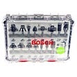 BOSCH - Coffret de 15 fraises mixtes Bosch Professional 2607017472 à queue de 8mm - vignette