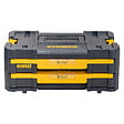 DEWALT - Coffret de Transport DEWALT T-Stak box IV 2 Tiroirs (DWST1-70706) - vignette
