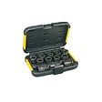 DEWALT - Coffret de 16 douilles à chocs DEWALT DT7506-QZ 1/4" - 1/2" avec adaptateur - vignette