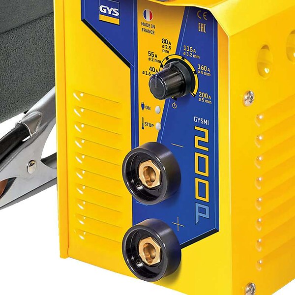 GYS - Poste de soudure inverter GYS 030794 MMA 200P avec valise et accessoire - large