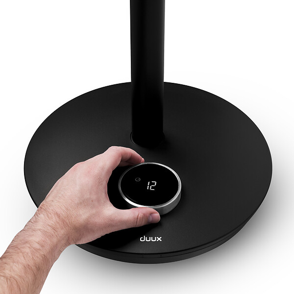 DUUX - Whisper flex connecté wifi avec batterie ventilateur noir - large