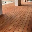 TERRASSEENBOIS - Kit complet terrasse bois exotique JATOBA pour 10 m², Lames 2,15 m, lambourdes 2,15 m, plots réglables et visserie Inox. - vignette