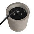 SLV - Borne extérieure ronde CONCRETO FL SLV - max.10W - GU10 - IP65 - Gris - Sans ampoule - vignette