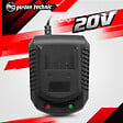 ELEM GARDEN TECHNIC - Chargeur rapide pour batterie 20V lithium - vignette
