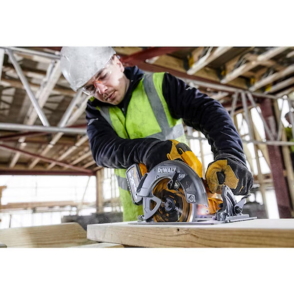 DEWALT - Scie circulaire Ø190mm 54V DEWALT DCS578NT-XJ FLEXVOLT Brushless avec coffret - large