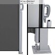 VOUNOT - Paravent retractable avec housse de protection 160x300cm Gris - vignette