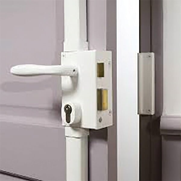 BRICARD - Serrure 3 points 73 A2P* Sans cylindre blanc droite - BRICARD - 73071 - large