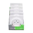 SCHNEIDER ELECTRIC - Prise électrique encastrée Odace 2P+T - Blanc - Lot de 5 - vignette